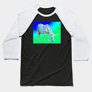 Unicorn eating the rainbow Baseball T-Shirt